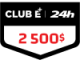 Badge 2 500 $ / 2025