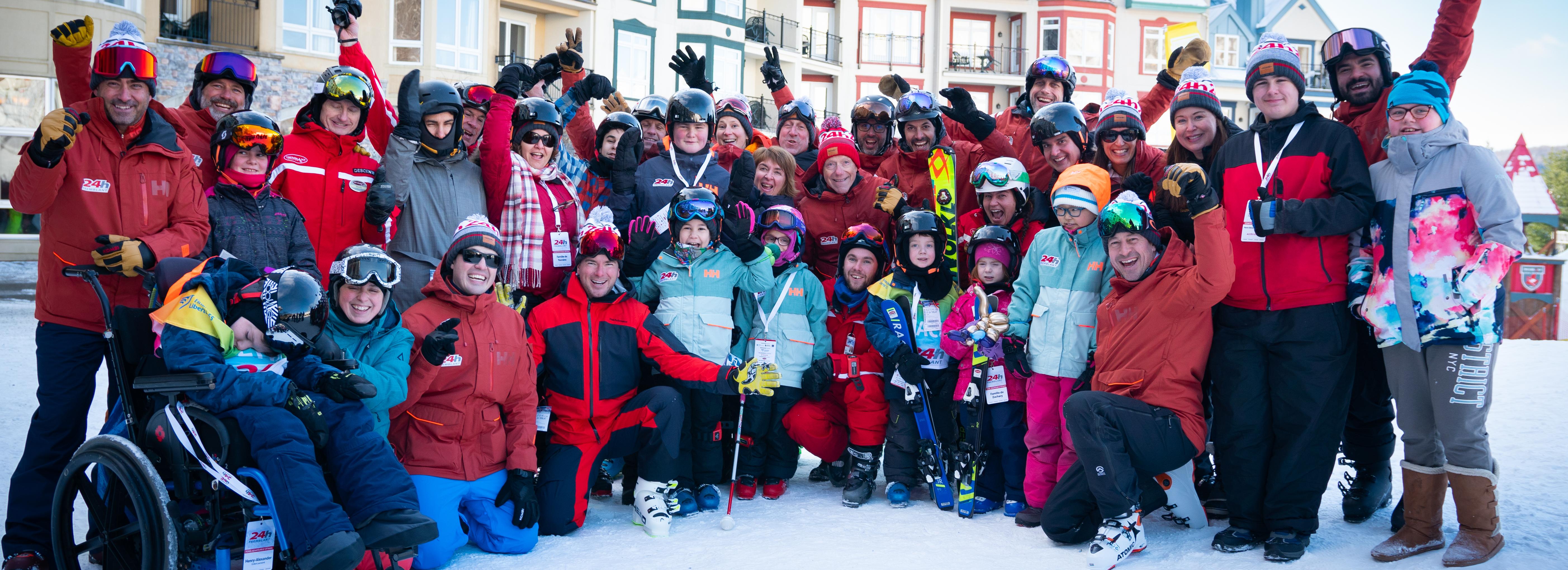 Les fondations bénéficiaires 24h Tremblant; Fondation Charles-Bruneau, Fondation Tremblant, Fondation des sénateurs d'Ottawa