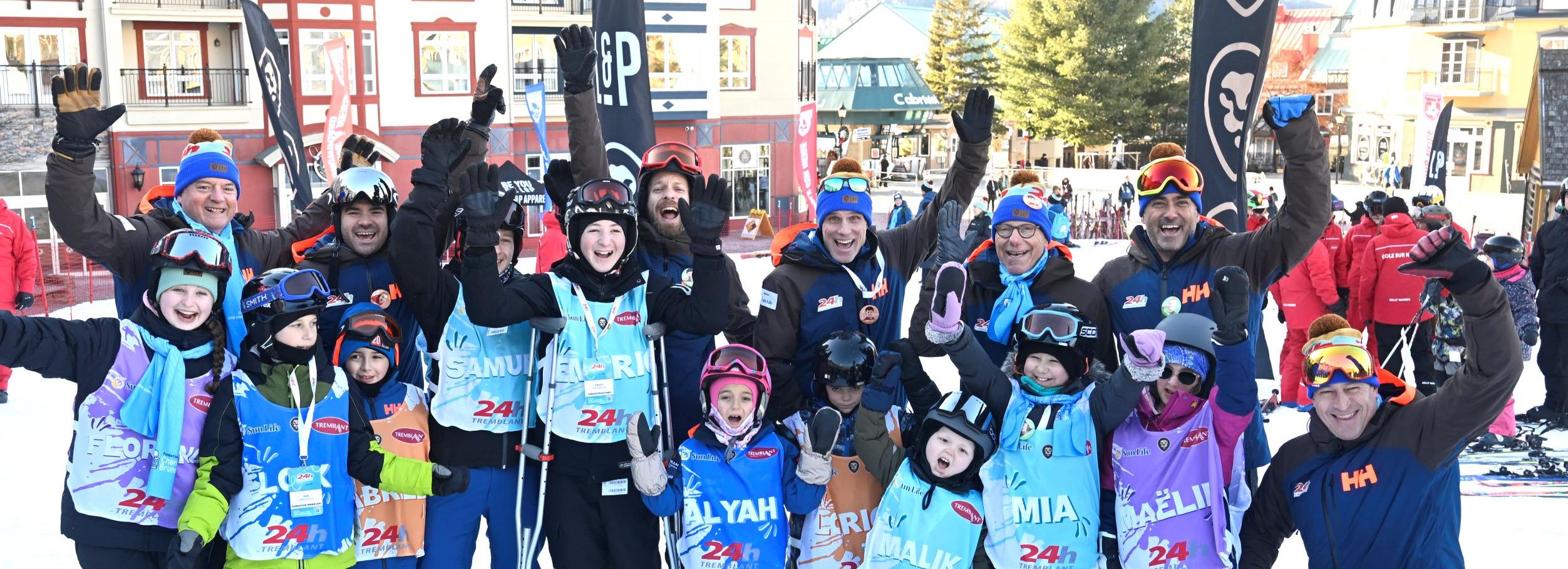 enfants parrainés 24h tremblant 2022