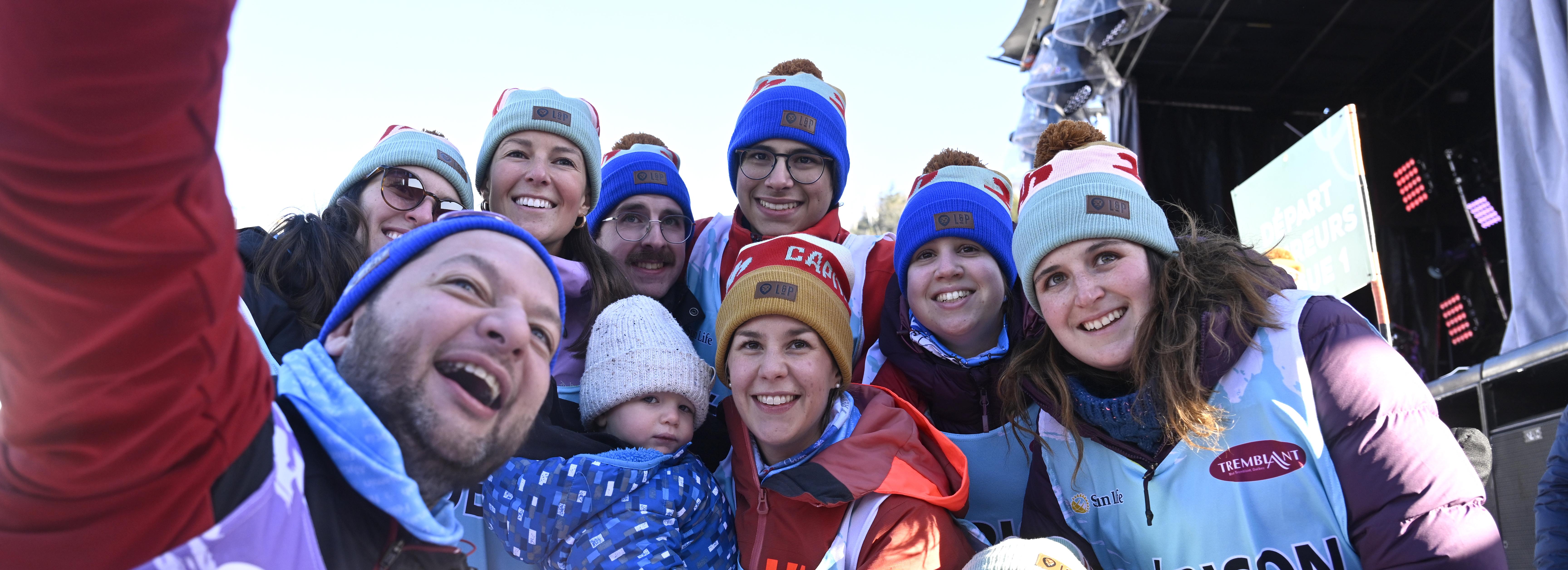 équipe guérison au 24h tremblant