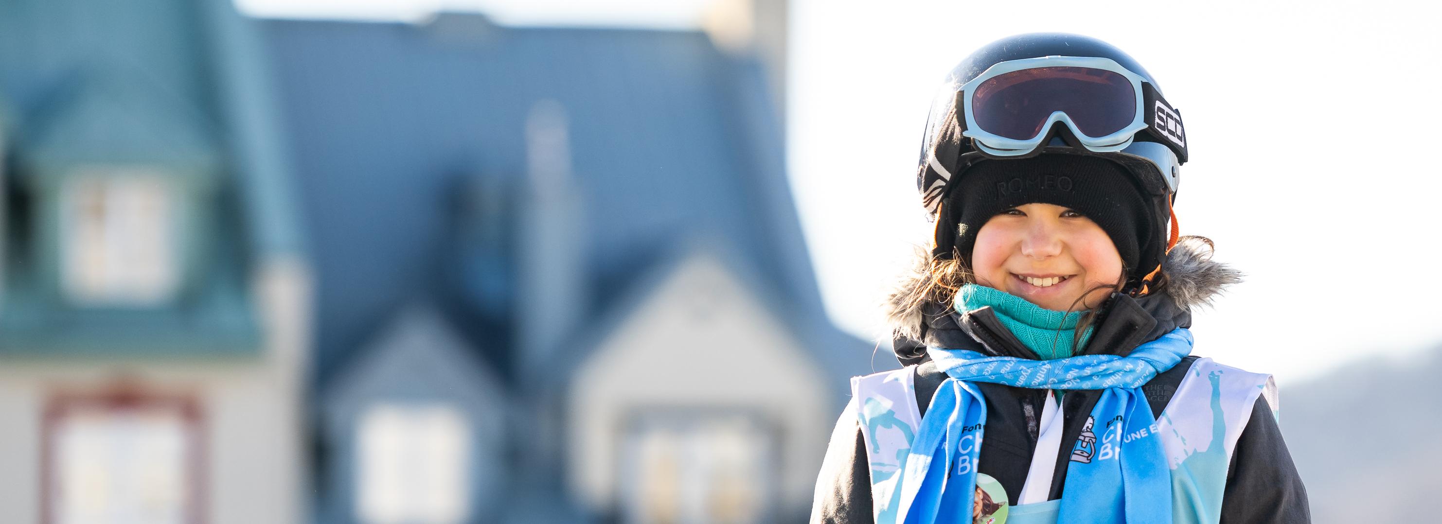 Mia Sponsored Kid at the 24h tremblant 