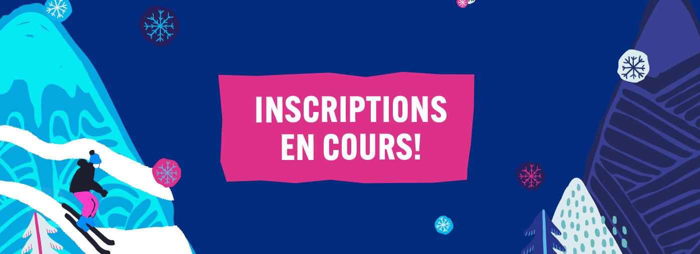 Inscriptions en cours! 2026
