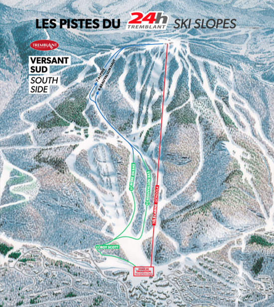 ski slopes 24h tremblant