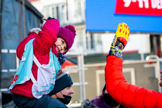 Zoé, enfant parrainée du 24h Tremblant