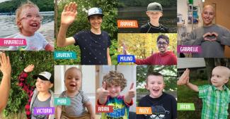 sponsored children at 24h Tremblant