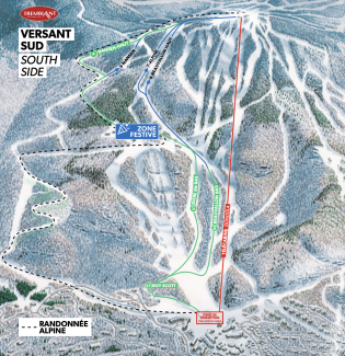 ski map 24h tremblant