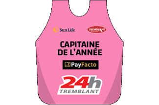 dossard capitaine de l'année