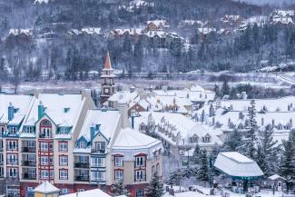 Hébergement Mont tremblant zone village piétonnier