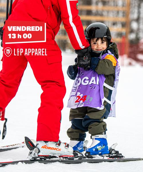 enfants 24h Tremblant en ski