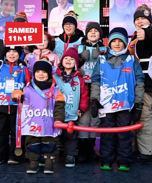 Enfants parrainés 24h Tremblant