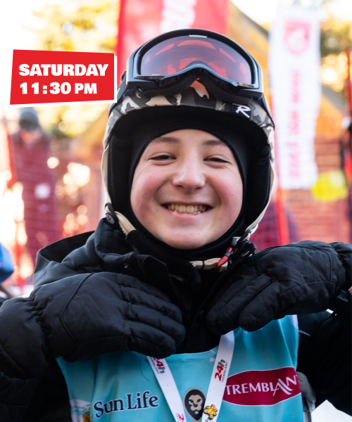 présentation des enfants 24h tremblant