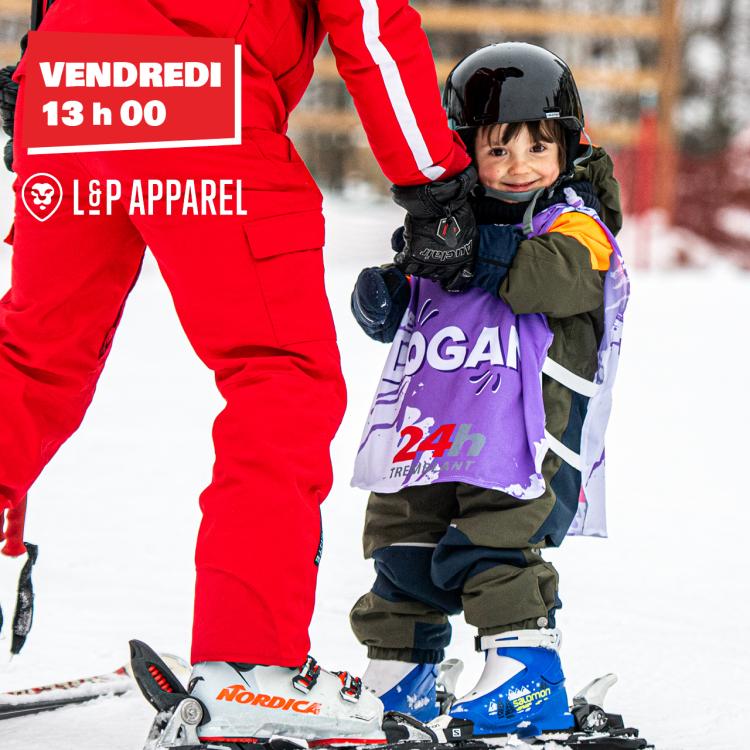 enfants 24h Tremblant en ski