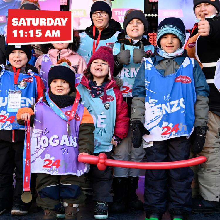 24h Tremblant's sponsored children