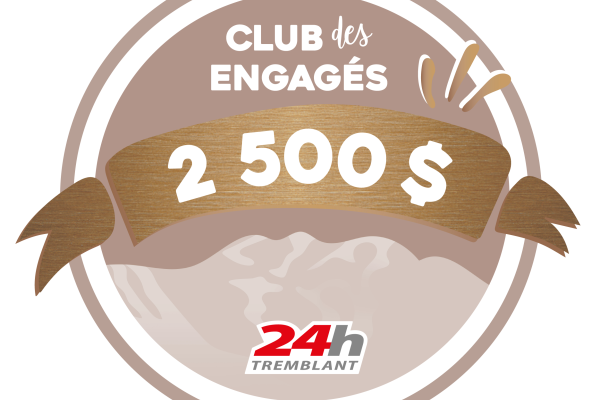 club des engagés 24h tremblant 2500