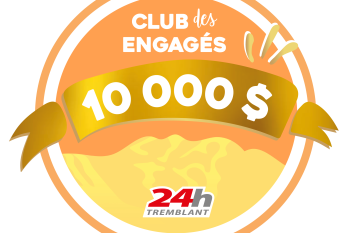 club des engagés 24h tremblant 10 000