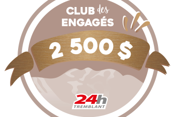 club des engagés 24h tremblant 2500