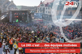 Réunion des capitaines 24h tremblant 2023