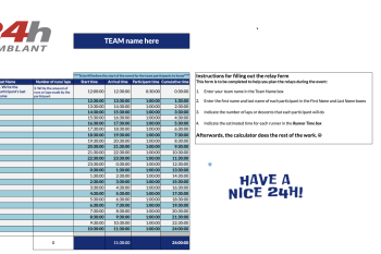 relay sheet 24h tremblant