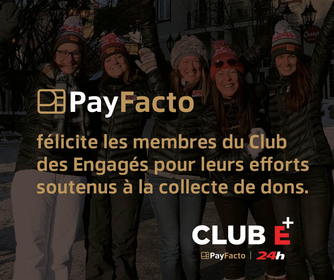 Payfacto aide le 24h Tremblant